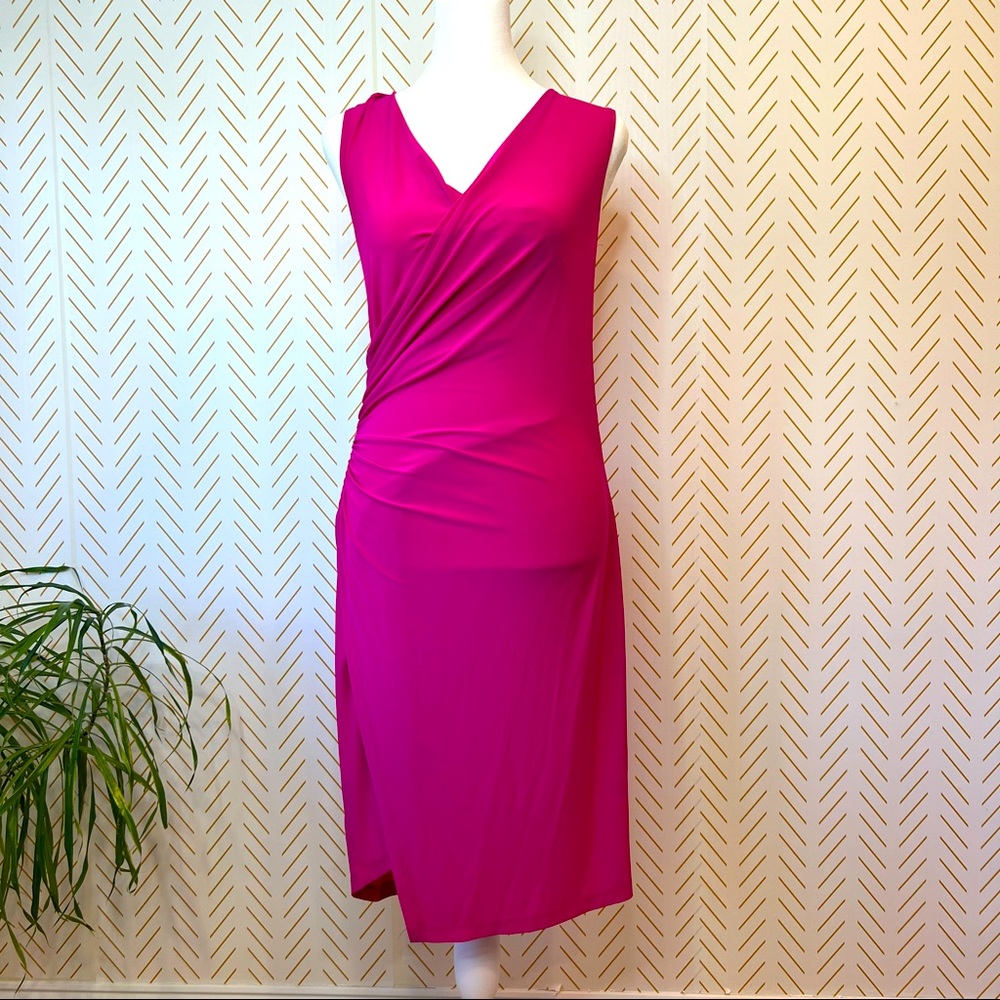 Tiana B. Vibrant / hot pink light dress. Size S